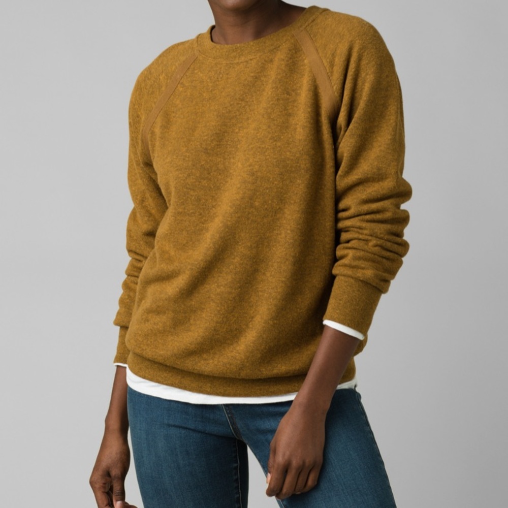 prAna Cozy Up Sweatshirt - Antique Bronze Heather
